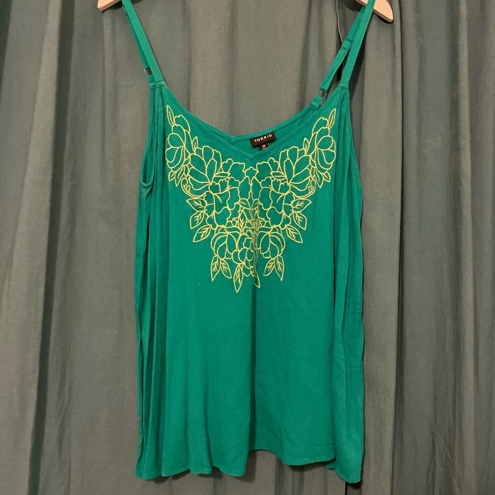 Teal Tank Top